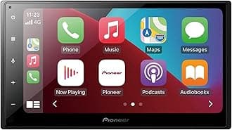 Pioneer DMH-A4450BT 6.8 inch Capacitive Touch, Apple Carplay, Android Auto, Android Mirroring