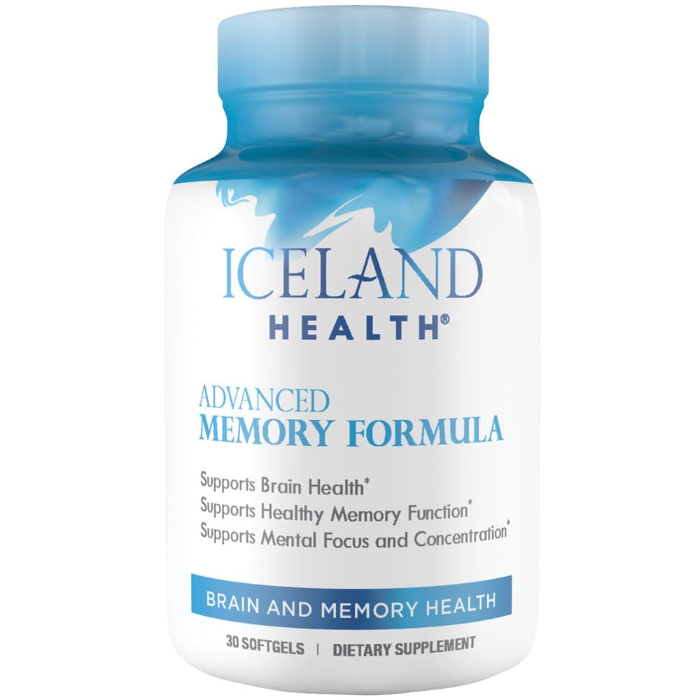 Iceland Health Advanced Memory Formula - 30 Softgels
