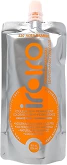 iroiroPremium Natural Semi-Permanent Hair Color 320 Neon Orange (8oz)