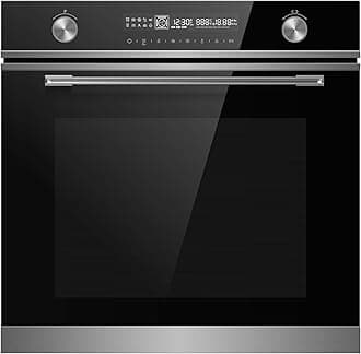 Cookology TOF650SS Multifunction Built-in Oven Touch & Dial Control Electric 72L