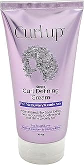 Curl Defining Cream - All In One Leave In Conditioner Moisturizes, Enhances Natural Curl Definition & Provides Medium Hold to Dry Frizzy, Wavy & Curly Hair 150g