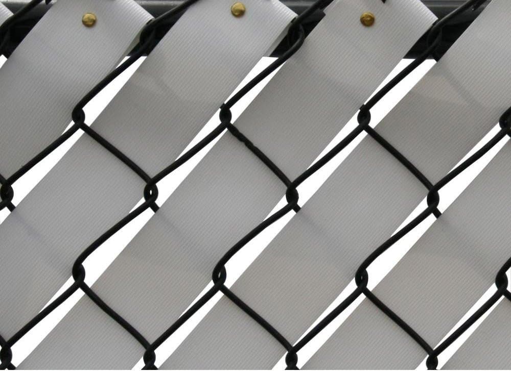 Fence Weave - White, 250 Foot Roll