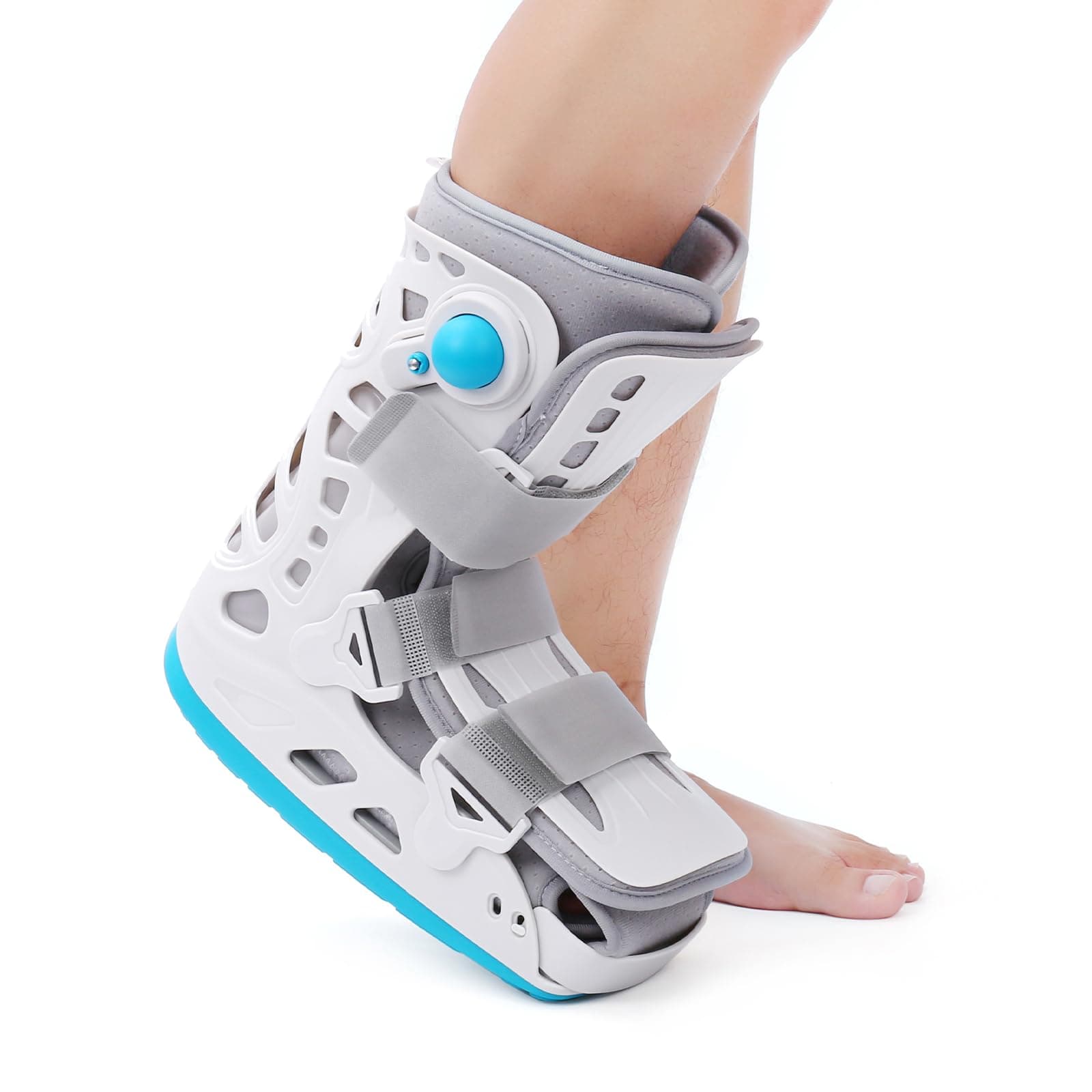Walker Fracture Boot Air Cam Walker Boot Inflatable Walking Boot for Achilles Tendon Surgery, Acute Ankle Sprains, Broken Toe Foot, Post Op Care (L)