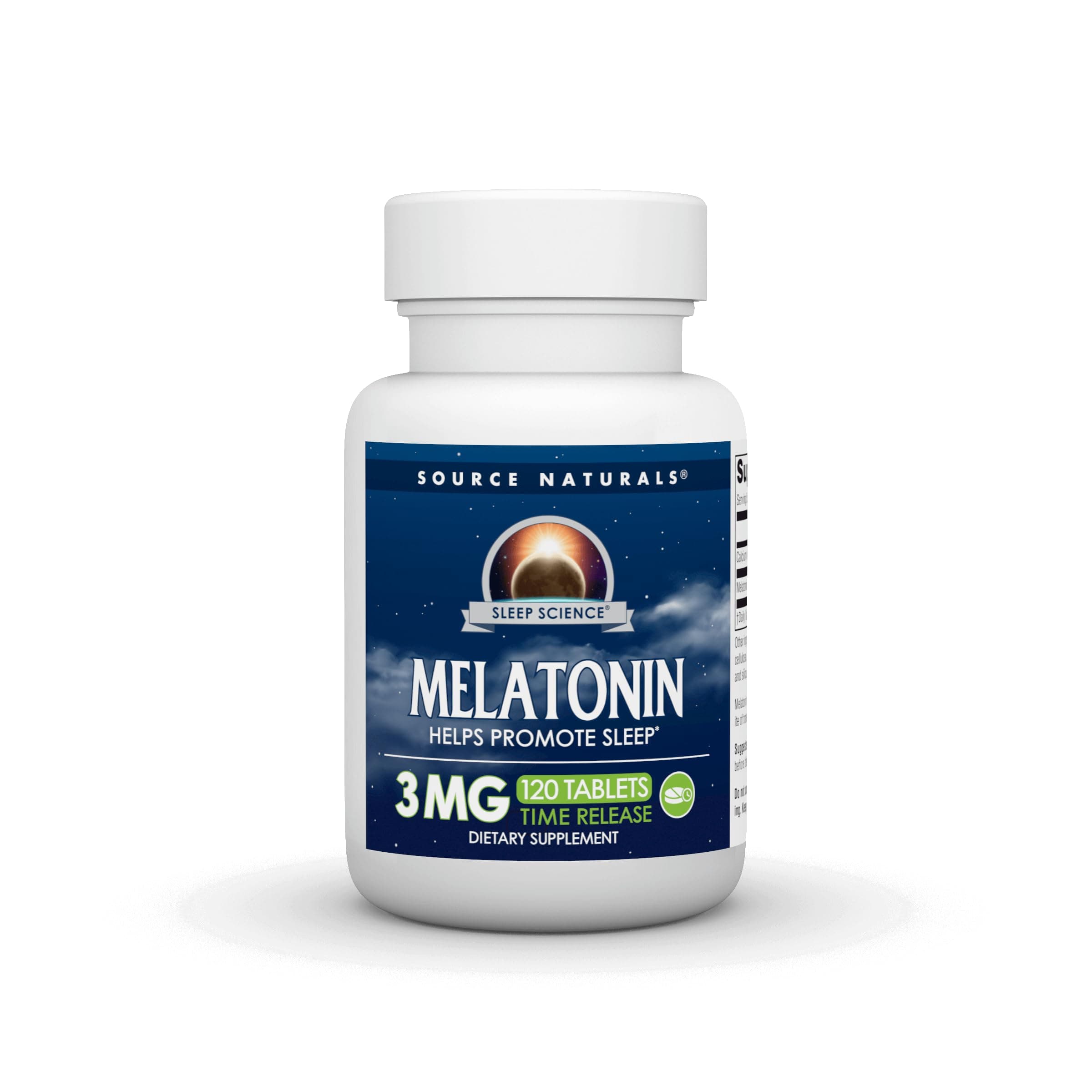 Time Released Melatonin* - 3 mg, 120 Tablets