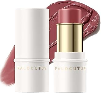 2Pcs Cream Blush Makeup Stick,Monochromatic Multi-Stick Face Blush for Cheek,Lip and Eye,Matte and Dewy Finish for Long Wearing,Easy Application.HOTLINE