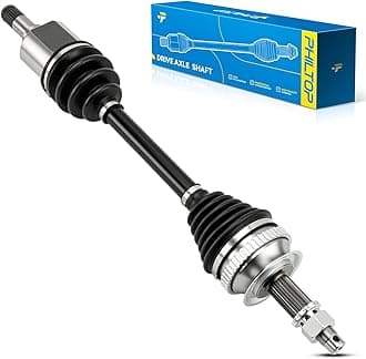 PHILTOP Front Left CV Axle Shaft Assembly for Dodge Grand Caravan 1996-2007, Chrysler Town & Country 1996-2007, Dodge Caravan 1996-2007, Chrysler Voyager 2000-2003, 66-3109 CV Axle Shafts