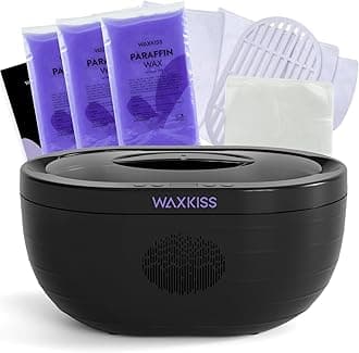 Paraffin Wax Machine for Hand and Feet, Paraffin Wax Bath Machine, Safety Material Hand Wax Paraffin Machine Kit Moisturizing (3000A_BL)