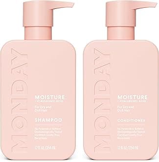 MONDAY-AMAZON Combi Pack Regular Moisture 12 oz Liquid (1 Shampoo, 1 Conditioner)