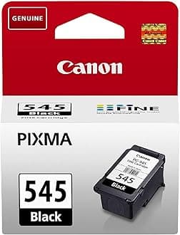 Canon Ink - PG-545 Genuine Black Printer Ink Cartridge - (1 x Cartridge) - Compatible with PIXMA TR, IP, MX, MG & TS