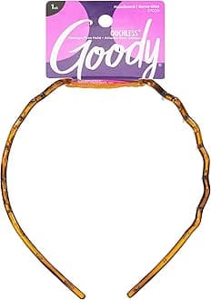 Goody Ouchless Headband For All Hair Types - Zigzag Tooth - Comfort Fit for All-Day Wear - Beautiful Design for Instant Style - Pain-Free Hair Accessories for Women, Men, Boys & Girls
