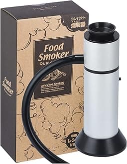 green house smoking gun mini-compact size for camping, outdoor, at home. add strong smoky flavor to beef, turkey, cheese, whisky in a couple of minutes. for thanksgiving and christmas