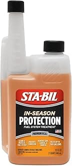 In-Season Protection Fuel System Treatment | Full Protection Fuel System Cleaner, Injector Cleaner, Increases MPG, Prevents Corrosion, 32 Fl. Oz.