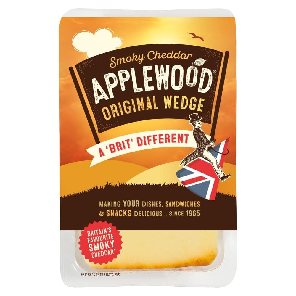 Smoked Flavoured Cheddar Cheese 185g