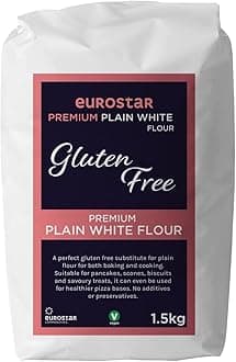 Premium Gluten Free Plain White Flour, 8 x 1.5kg)