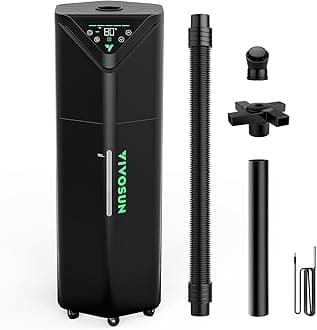 VIVOSUN Plant Humidifier 19L Smart Humidifier Plants, Smart Remote Control VPD Control, AeroStream H19 360° Cool Mist 67H Durable Top-Fill Ultrasonic Humidifier Designed for Grow Tent