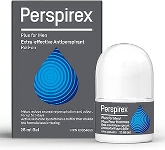 Perspirex Plus Men’s Deodorant Antiperspirant – Clinical Strength Deodorant for Men with Excessive Sweating – High Performance, Long-Lasting Protection