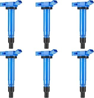 Ignition Coil Pack for Lexus ES300h GS350 GS450h GX460 IS250 IS300 IS350 LS460 LS600h LX570 NX300h RC300 RC350 Scion tC Toyota 4Runner Avalon Camry FJ Cruiser Highlander RAV4 Sequoia Sienna, 6 Pcs
