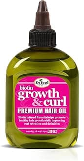 Biotin Growth & Curl Premium Hair Oil 7.1 oz.