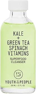Youth To The People Superfood Facial Cleanser - Kale + Green Tea Daily Face Wash, Gentle Makeup Remover, with Soothing Antioxidants for Glowing Skin, pH Balance, Clean Pores, Sulfate-free, Refillable