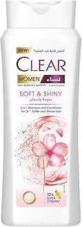 2in1 Shampoo & conditioner for women, anti dandruff shampoo, Soft & Shiny, for 3x** softer & shinier hair, 600 ml