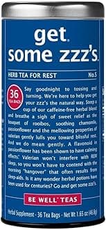 The Republic Of Tea Get Some Zzz'S No. 5 Rest Herb Tea, 36 Tea Bags/46 G