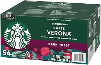 Caffe Verona, Dark, K-Cup Portion Pack for Keurig K-Cup Brewers 54-Count