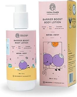 Barrier Boost Baby Body Lotion | Ceramide, Coconut Milk, Gotu Kola | Natural, Organic, Dermat Tested, Swiss Technology | Made Safe | Moisturizing & Nourishing | 250 ml
