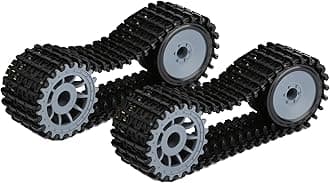 ACEBOTT Smart Car Kit Functions STEM Coding for Ages 13-16,16+ Tank Expansion Pack Track Smart Robot Tank Accessory Without Car