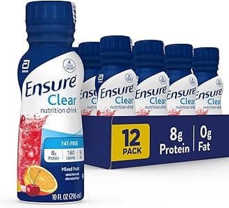 EnsureClear Nutrition Drink, Mixed Fruit, 10oz, 12 count by Ensure