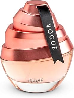 – Sapil Vogue Eau de Parfum for Women 100ML – Captivating Night time Gourmand Fragrance with Floral Heart, Vanilla, and Amber Finish