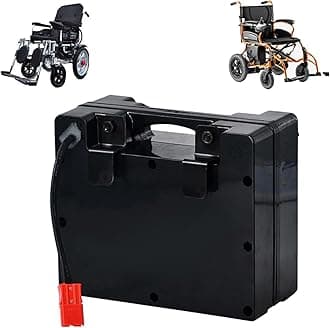 24V Lithium Battery Pack 24V 20Ah 25Ah 30Ah Electric Wheelchair Battery 24V Lithium Rechargeable Battery Lead Acid Replacement Batteries with Charger,24v,30Ah