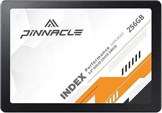 Timetec 256GB SSD 3D NAND QLC SATA III 6Gb/s 2.5 Inch 7mm (0.28") Read Speed Up to 530 MB/s SLC Cache Performance Boost Internal Solid State Drive for PC Computer Desktop and Laptop (256GB)