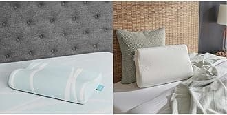 TEMPUR,Breeze,Cooling,Neck,Pillow,Medium,Firm & TEMPUR-Ergo Neck Pillow, Medium Profile, White