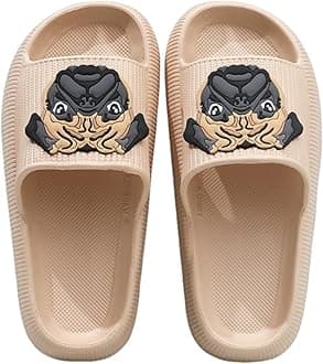 Womens Mens Cloud Slide Sandals Cushioned Thick Sole House Slides Shower Sandals Soft Summer Beach Shoes with Low Arch Support