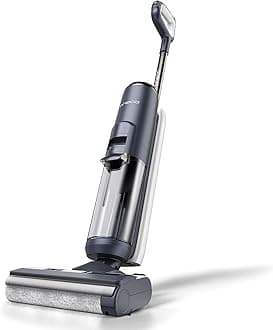 Floor ONE S5 PRO 2 Cordless Wet Dry Vacuum Smart Hardwood Floor Cleaner Machine, One-Step Cleaning Mop for Sticky Messes and Pet Hair, LCD Display, APP, Voice Guide with Ultra Mode