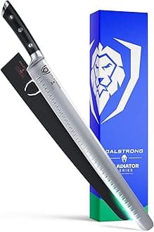 DALSTRONG Gladiator Series 14" Extra Long Slicer - German HC Steel - Sheath Guard Included - Meat - Fish