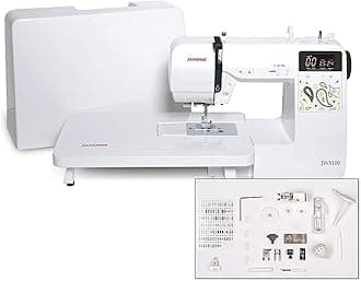 JW8100 Computerized Sewing Machine, White