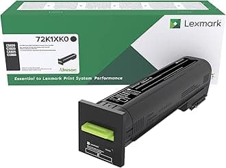 Lexmark 72K1XK0 CS820, CX820, CX825, CX860 Black Extra High Yield Return Program Cartridge Toner