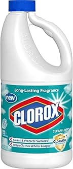 Clorox Liquid Bleach, Clean Linen Scent, 64 Ounce Bottle