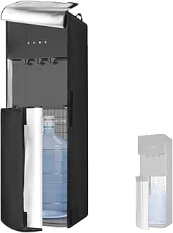 Water Dispenser Cover, Water Cooler Cover, Cover for 5 Gallon Hot, Cold and Cool Water Dispenser - 12x13x41 in (Only Cover)