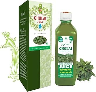 Jeevanras Cholai Juice - 500Ml Pack Of 2|Helpful In Bleeding & Pain|Manage Lower Blood Pressure Level|Enriched With Cholai|No Added Sugar