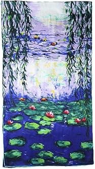Grace Scarves100% Silk Scarf, Artists Collection (van Gogh & Monet)