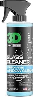 Glass Cleaner - Ready to Use, Tint Safe, Streak Free Glass Cleaner - 16oz.