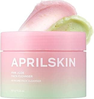 Pink Alumerine Cleanser, Edible Pink Aloe, Foam Cleanser, Cleansing Foam, Face Wash, Pores, Sensitive Skin, Dry Skin, Skin Care, Korean Cosmetics