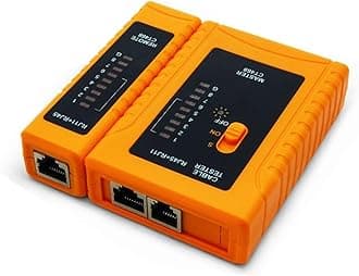 iMBAPrice - RJ45 Network Cable Tester for Lan Phone RJ45/RJ11/RJ12/CAT5/CAT6/CAT7 UTP Wire Test Tool