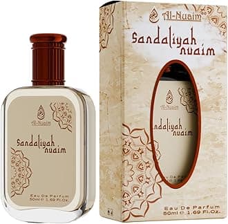 Al-Nuaim Sandaliyah Eau De Parfum for Men & Women - 50ml | EDP Perfume | Long Lasting & Luxury Fragrance
