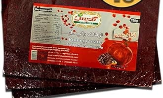 Fruit Leather Sheet (Pomegranate) with Pulp
