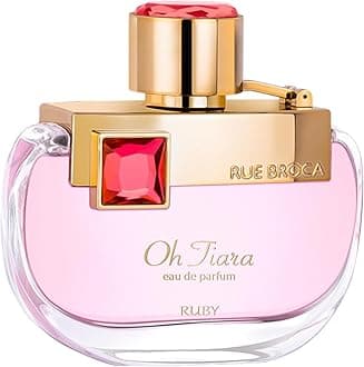 Oh Tiara Ruby Eau de Parfum For Women, 3.4 Fl. Oz – Soft Floral Fruity Musk Fragrance