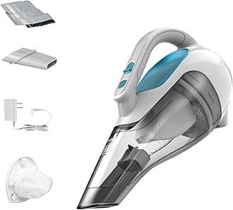 dustbuster Cordless Handheld Vacuum, Portable Vacuum for Car and Home Rechargeable, Powerful Suction, Wide Mouth (HHVI315JO42)