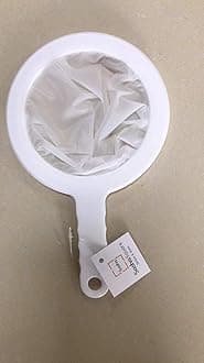 Kitchen Ultra-Fine Nylon Mesh Strainer I Plastic Sieve Fine Mesh Filter Spoon For Soy Milk Coffee Filter Milk Yogurt Juice Kefir Honey Wine coladores de cocina Kitchen Gadgets (100 Mesh)